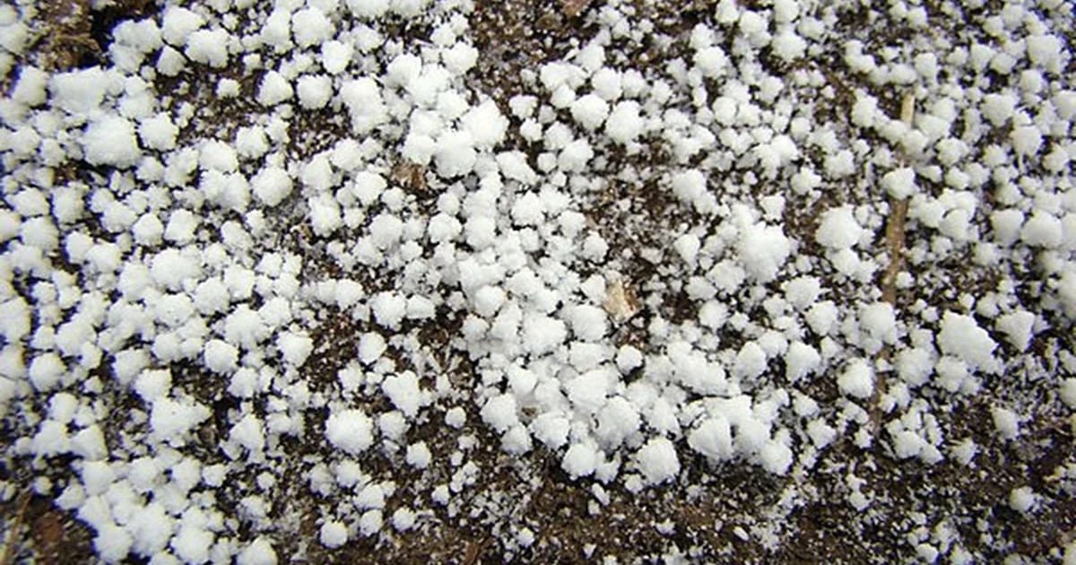 Qual é o graupel que pode cair em Buenos Aires no fim de semana e qual a diferença com a neve